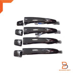 Black Edition Outside Grip Door Handles Set for Nissan Navara NP300 (2015-2023)