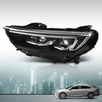 Full LED Headlights Pair for Buick Regal Sportback TourX (2018–2020)