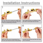 AC HVAC Schrader Valve Core Remover Tool