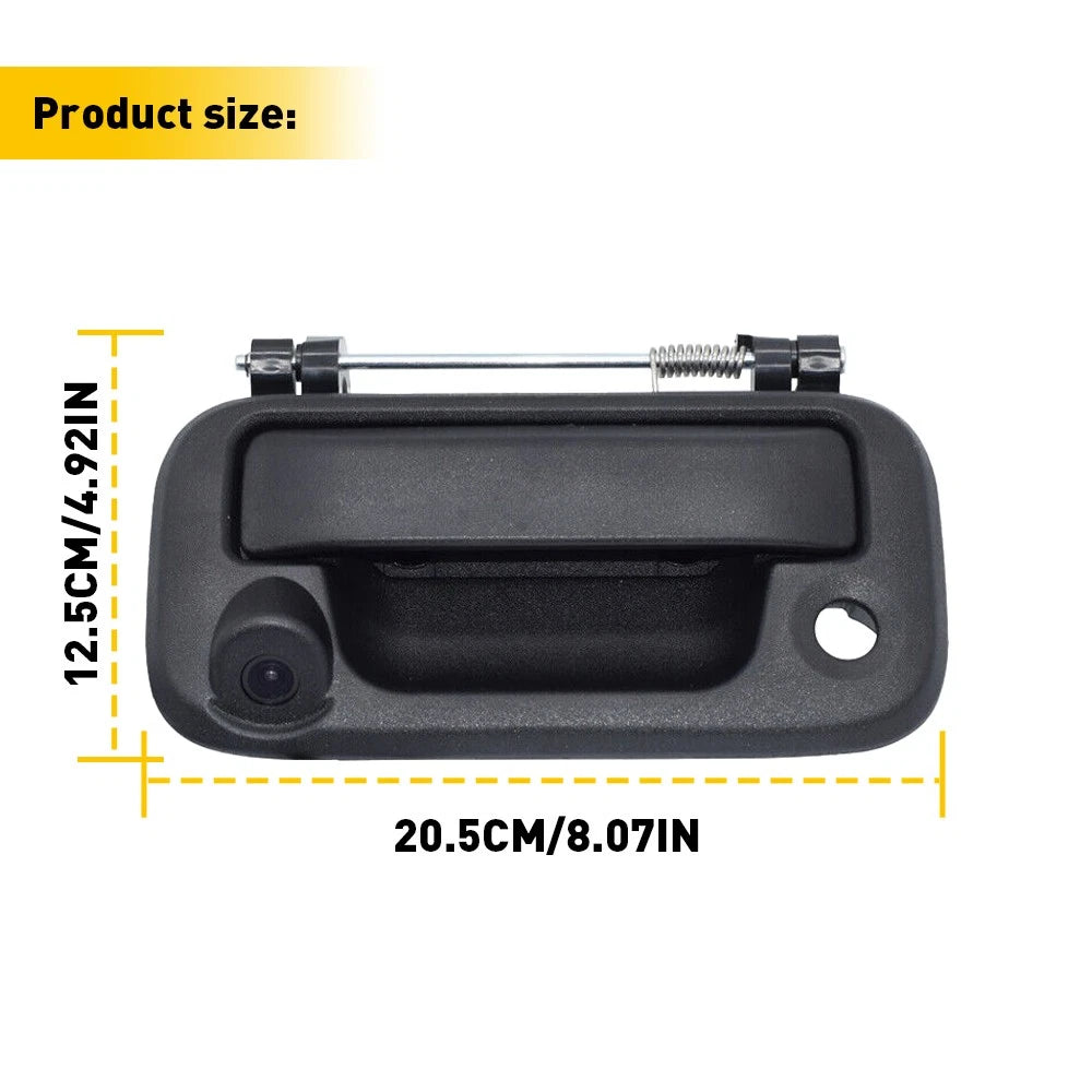 Textured Tailgate Handle with Rear View Camera for Ford