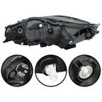 LED Headlight for Toyota Sienna LE XLE (2021–2022) Black Clear