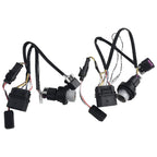 2 x Headlights Conversion Wire for Ram 1500/2500 for Ram 1500/3500 Black