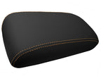 Leather Console Lid Armrest Cover for Lexus SC300 SC400 (1992–2000) Orange Stitch