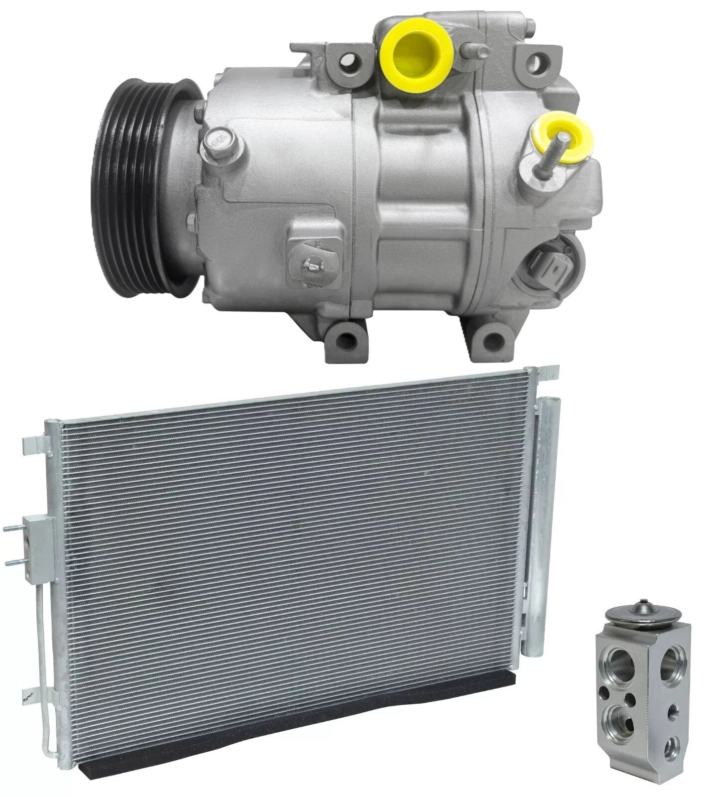 AC Compressor Kit With Condenser for Kia Sorento 3.3L (2017–2019)