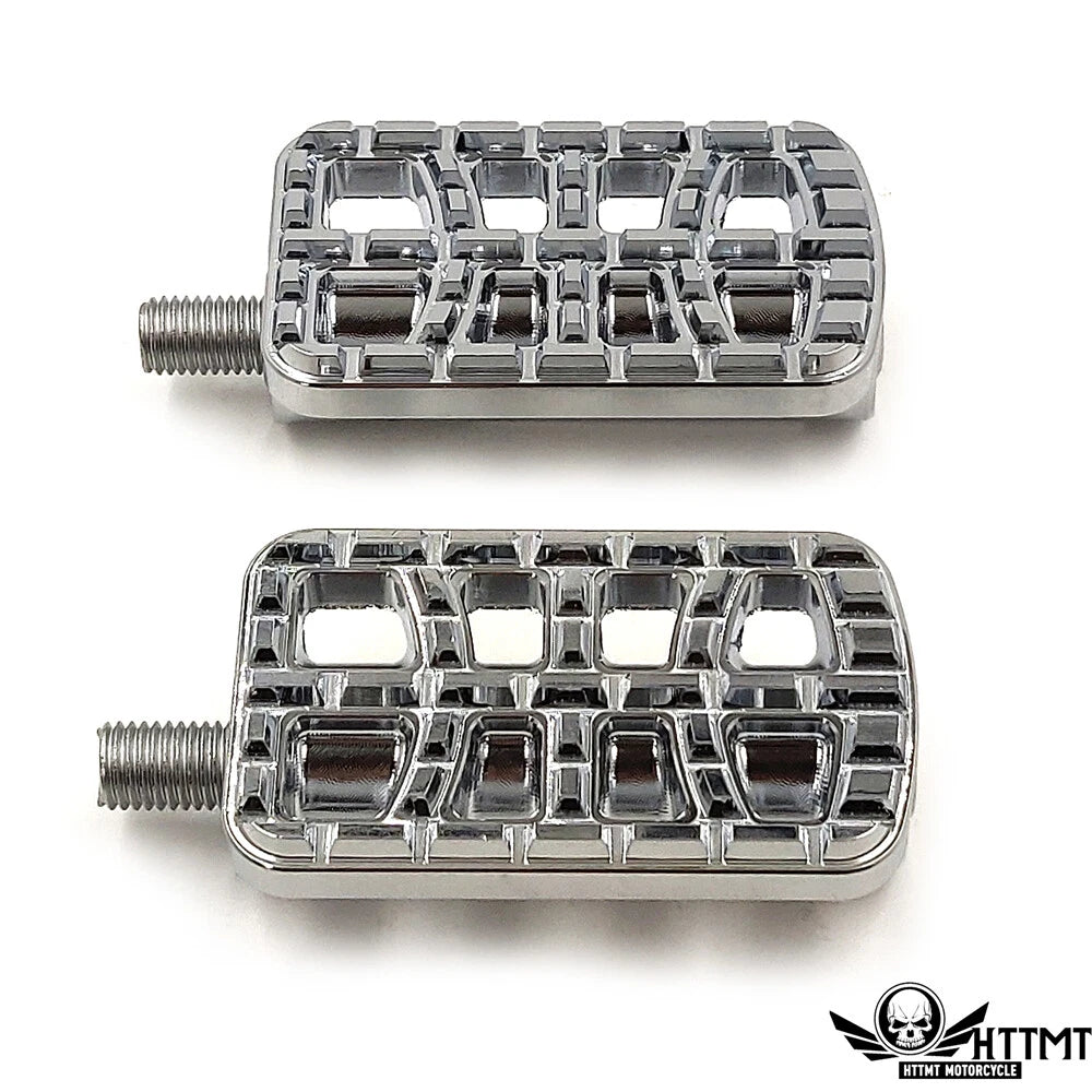 2X Chrome CNC Dominator Shifter Peg for Harley Low Rider Heritage Softail (1988–2023)