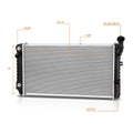 Aluminum Radiator for Regal/Cutlass Supreme/Grand Prix (1988–1991) DPI-658
