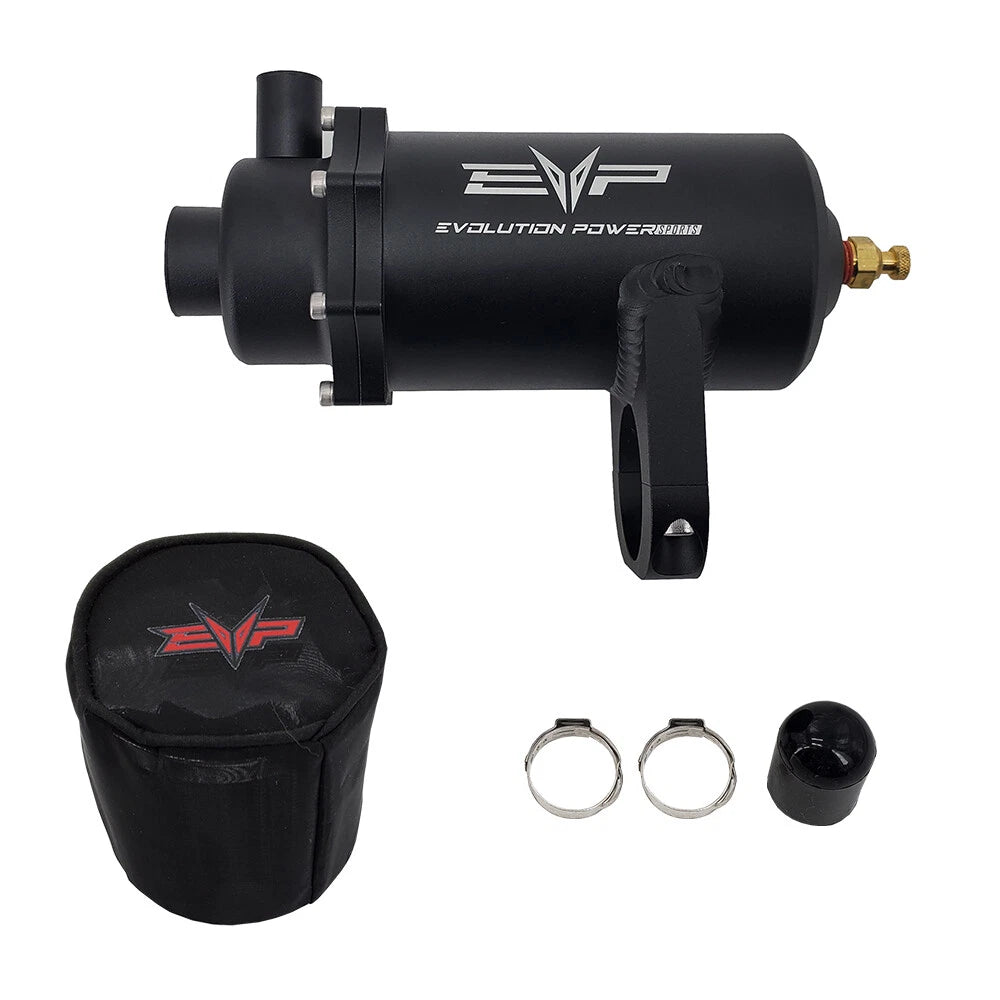 Evolution Powersports EVO Air Oil Separator Catch Can for Can-Am Maverick X3 (2017–2023)