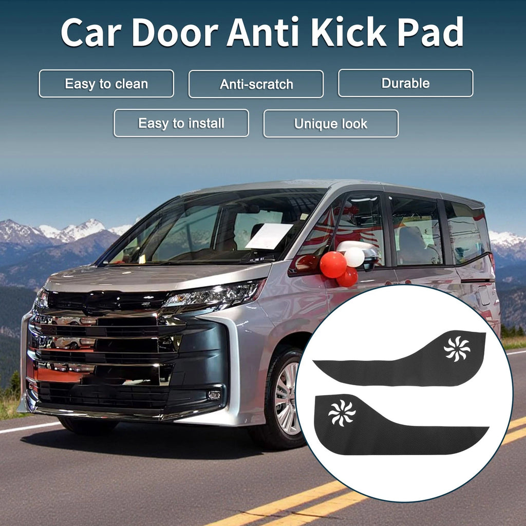Leather Anti Kick Pad Sticker for Toyota Noah (80 Series) (ZWR80W ZRR80W)