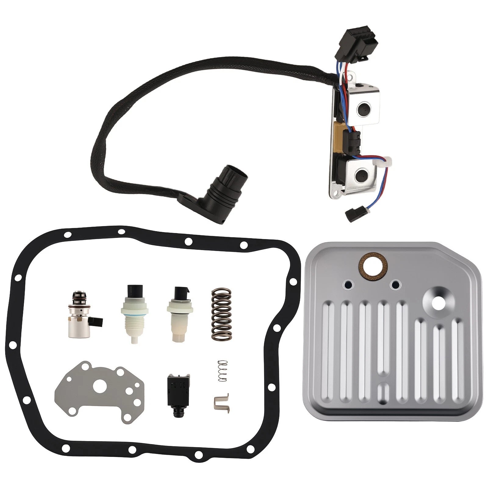 Transmission Solenoid Sensor Filter Set for Dodge Jeep 46RE 47RE (2000–up) 4617210