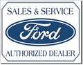 Vintage Replica Tin Sign for Ford Sales & Service (580)