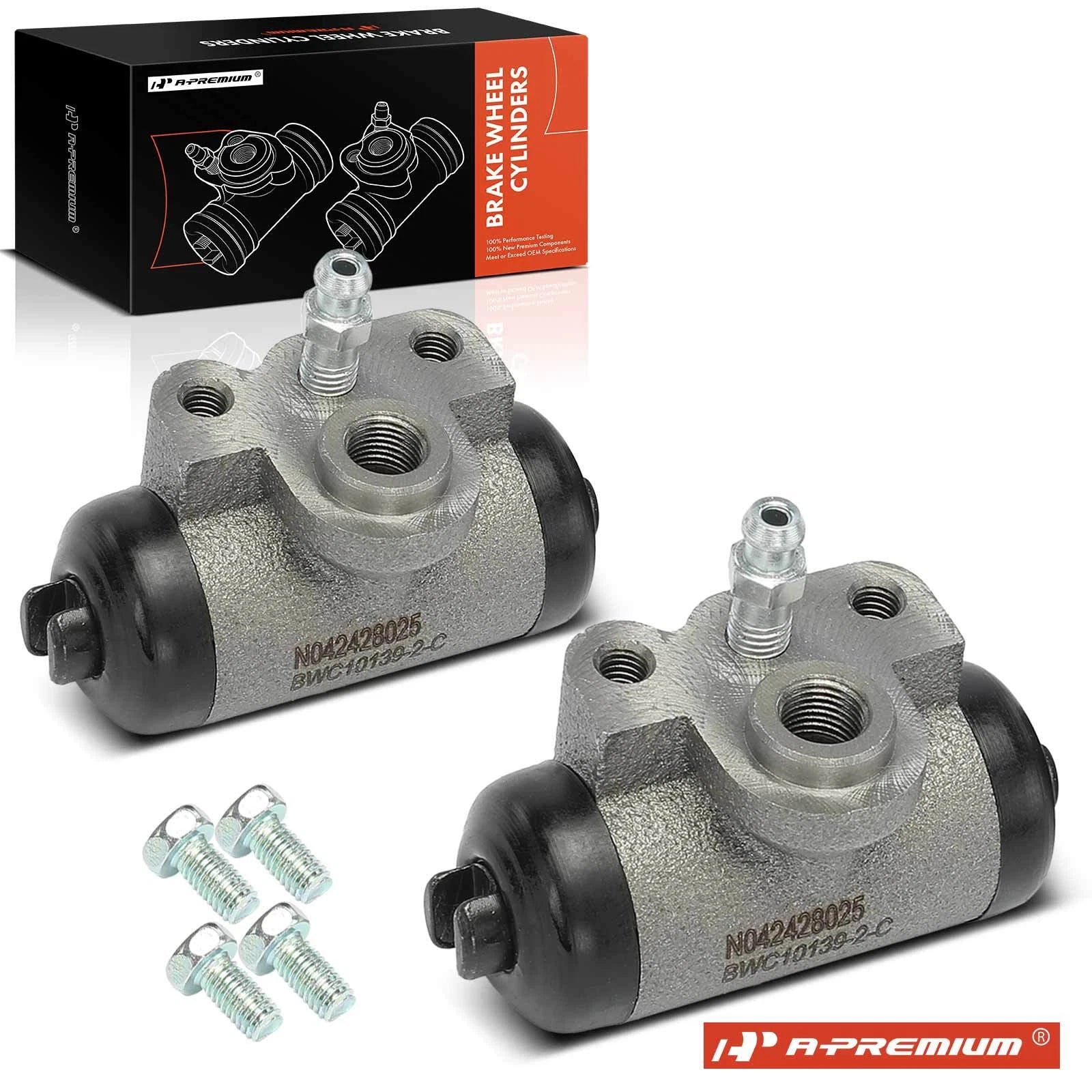 2X Rear Drum Brake Wheel Cylinder for Jeep Compass Patriot (2008–2018)
