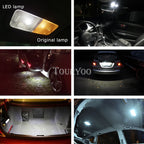 2X T10 LED License Plate Light Bulbs for Various Models (6000K White)