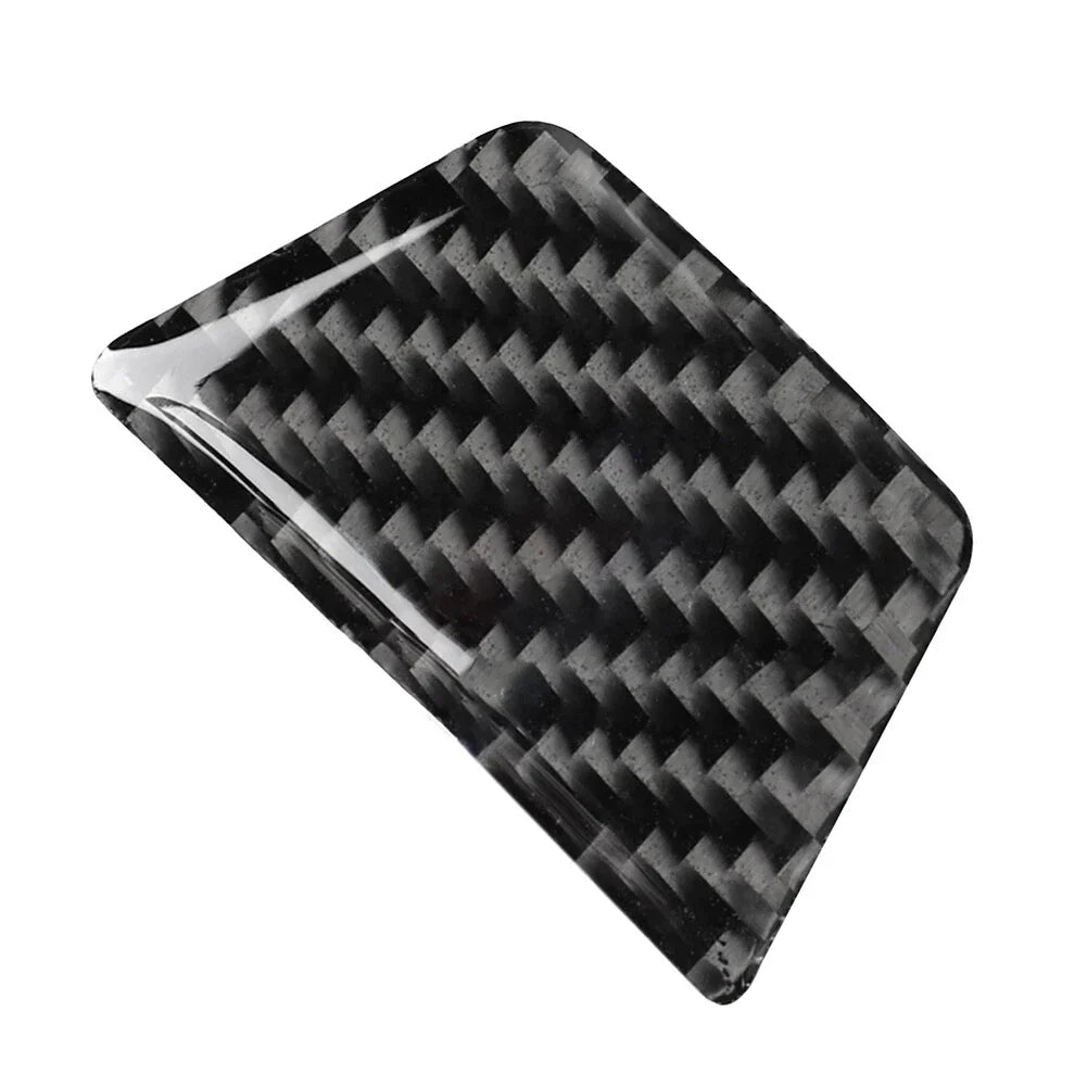3 x Carbon Fiber Steering Wheel Cover Trim for BMW X5 X6 (2007-2013)
