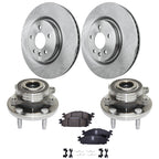 2X Wheel Hubs for Lincoln MKT (Front Driver & Passenger Side)