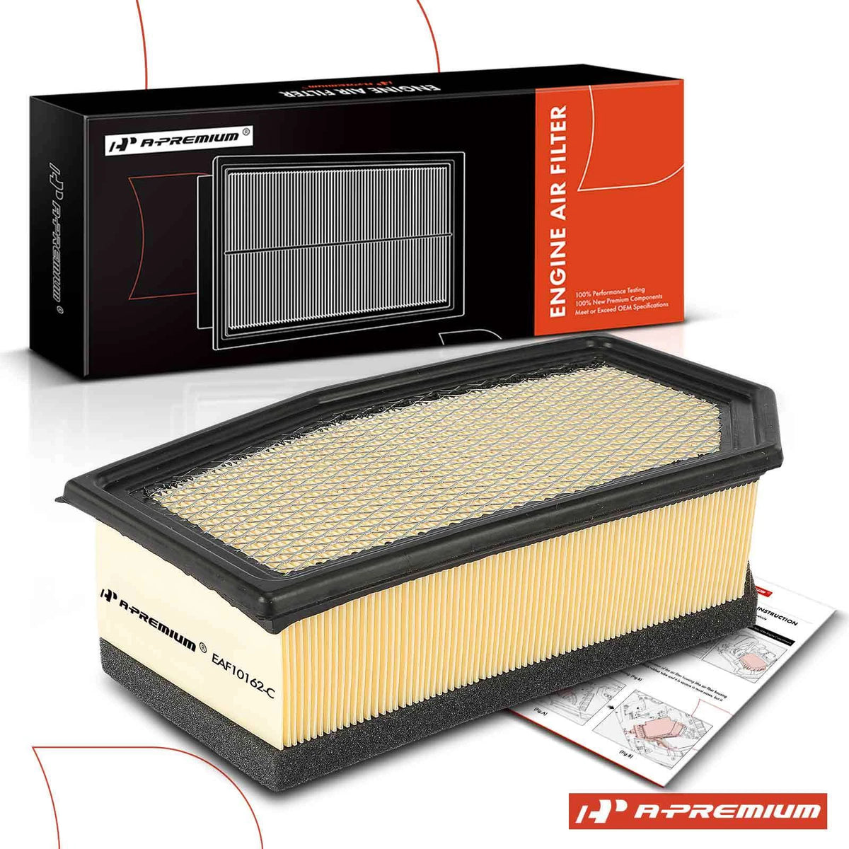 Engine Air Filter for Ford E-350 E-450 Super Duty (2004–2010)