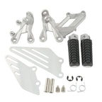Set of 2 Front Rider Driver Foot Pegs Bracket for Kawasaki Ninja ZX14R (2006–2023)