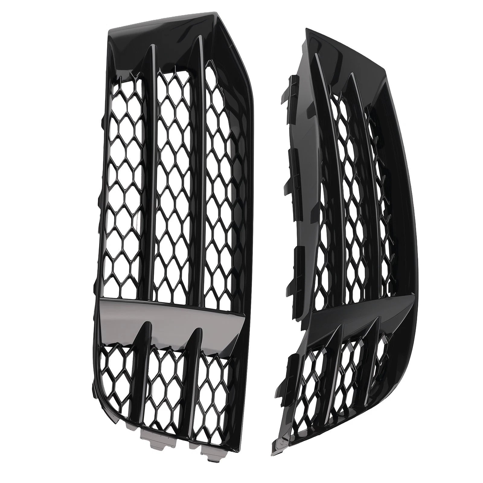 2X Bumper Lower Fog Grill Deflector for Audi RS5 Coupe (2010-2016)