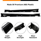 Add-on Side Skirts Extensions for Honda Accord 4 Door (2018–2022)