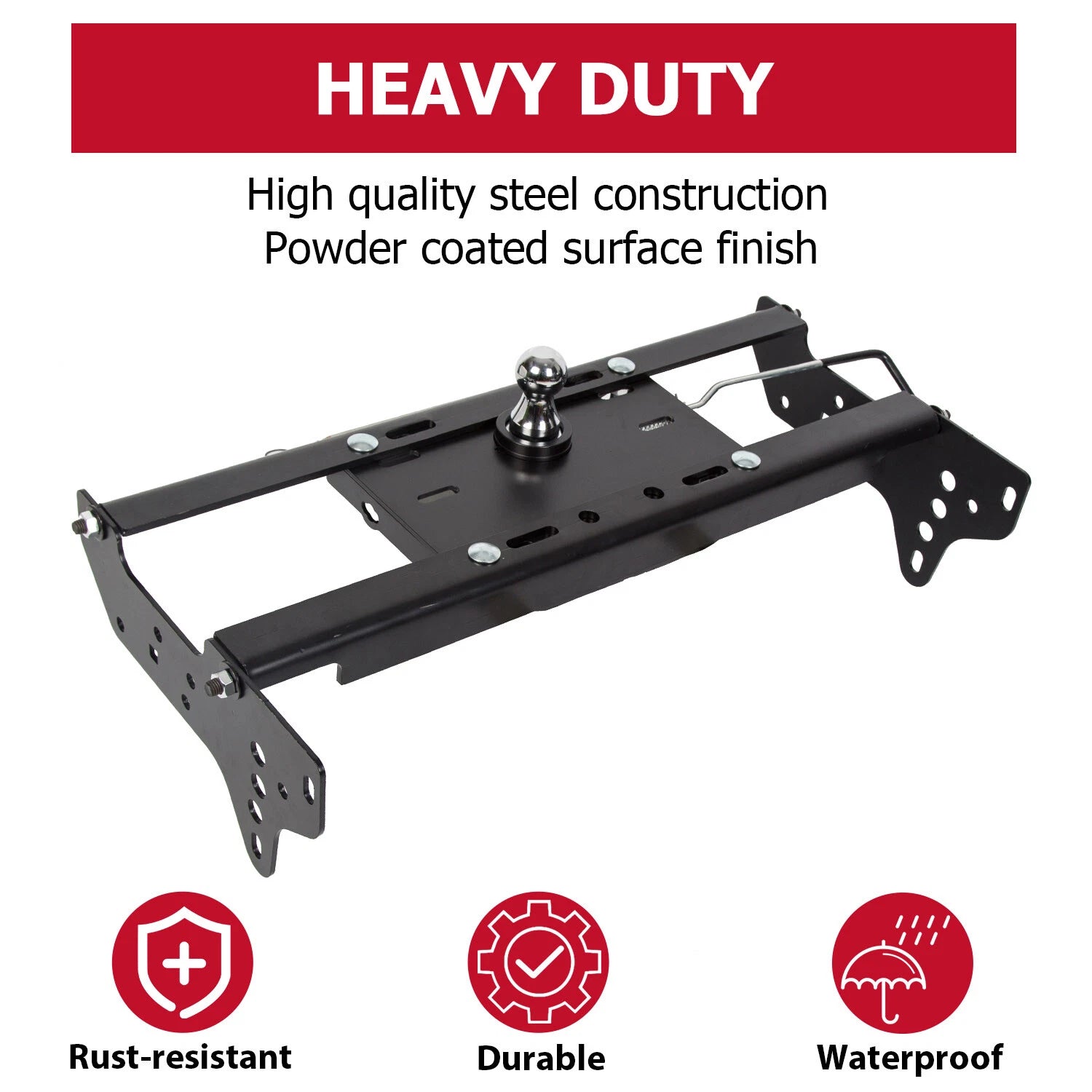 Gooseneck Trailer Hitch System for Ford F250 F350 (1999-2016)