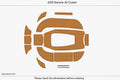 EVA Foam Faux Teak Deck Flooring Cockpit Pads for Bavaria 30 Cruiser (2005)