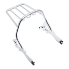 Chrome Two-Up Luggage Mount Rack for Harley Softail Fat Bob (2018–2025)