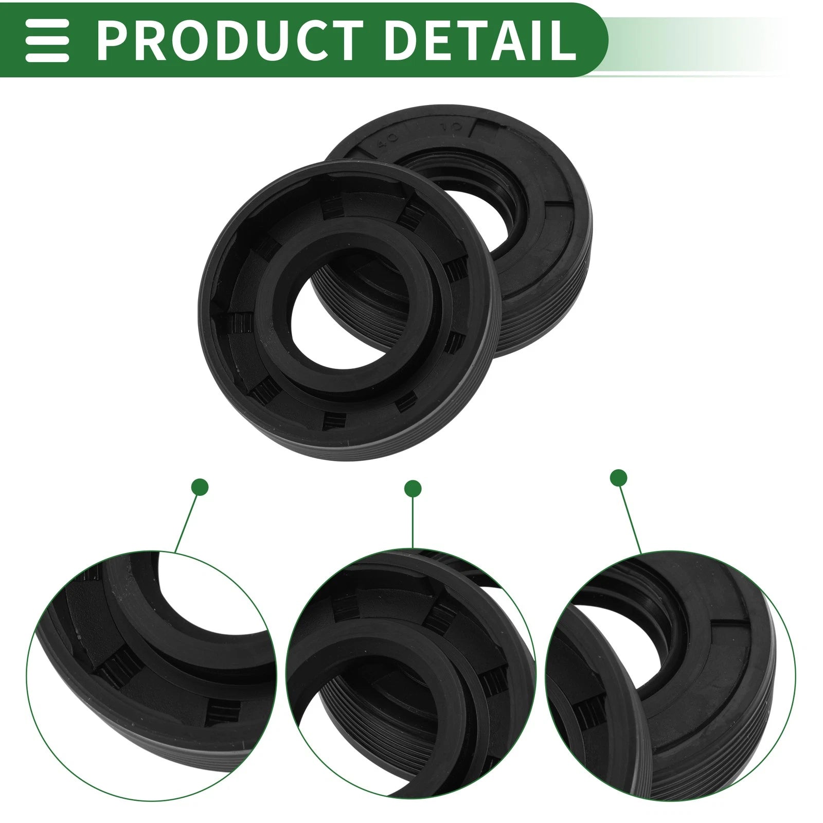 Oil Seal for Rotary Shaft (18x40x10mm)
