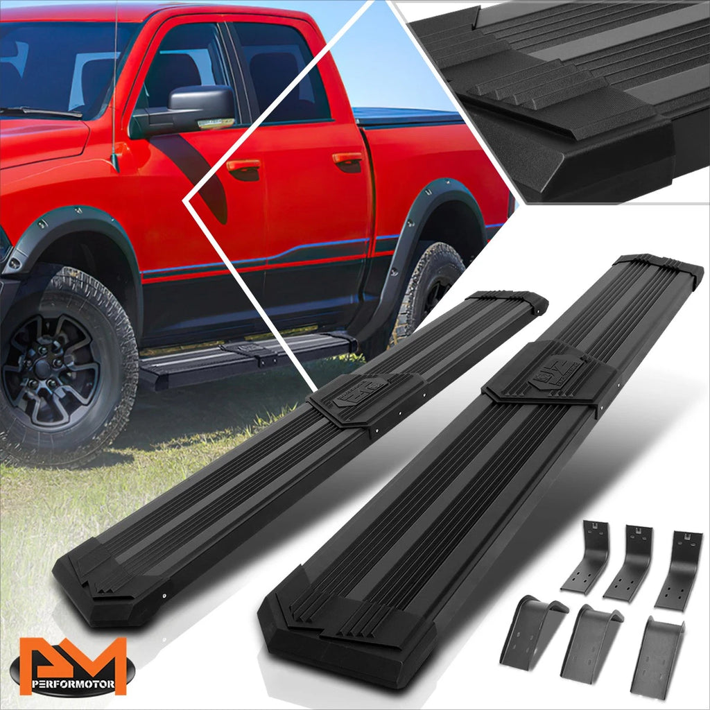 Set of 2 Step Pad Running Boards for Dodge Ram Crew Cab (2009–2020)