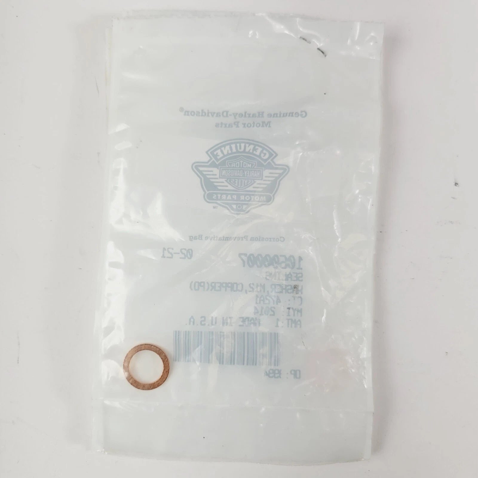 Sealing Washer M12 Copper for Harley-Davidson (10600007)
