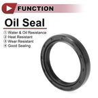 Set of 5 Rotary Shaft Oil Seals 35x45x7mm Nitrile Rubber 672668828687