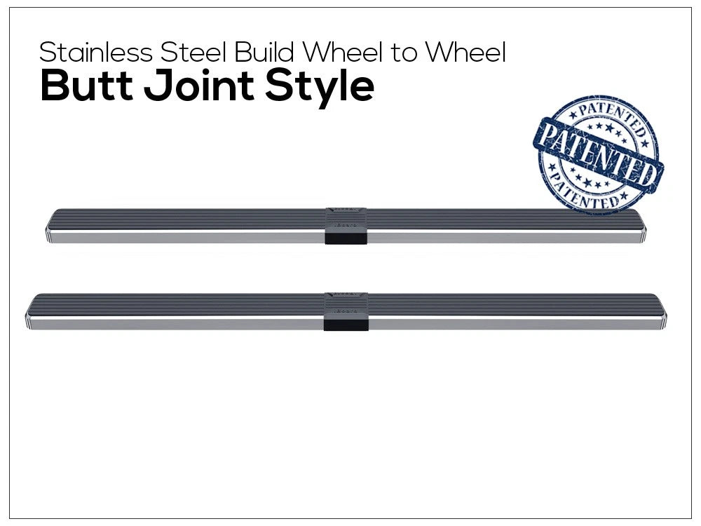 5in Wheel to Wheel Boards for Silverado Sierra Crew Cab (2007-2018)