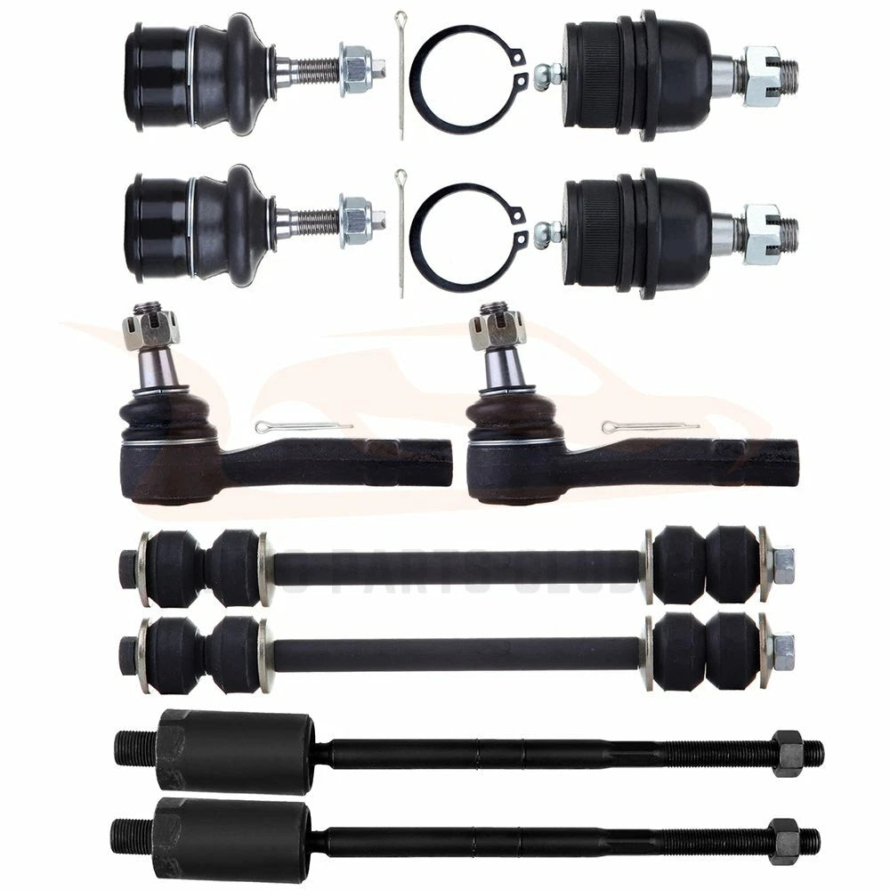 10pc Ball Joint and Tie Rod Kit for Ford Explorer (2002–2005)