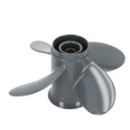 10" 4 Blade Aluminum Propeller for Honda Yamaha Outboard (8-20HP)