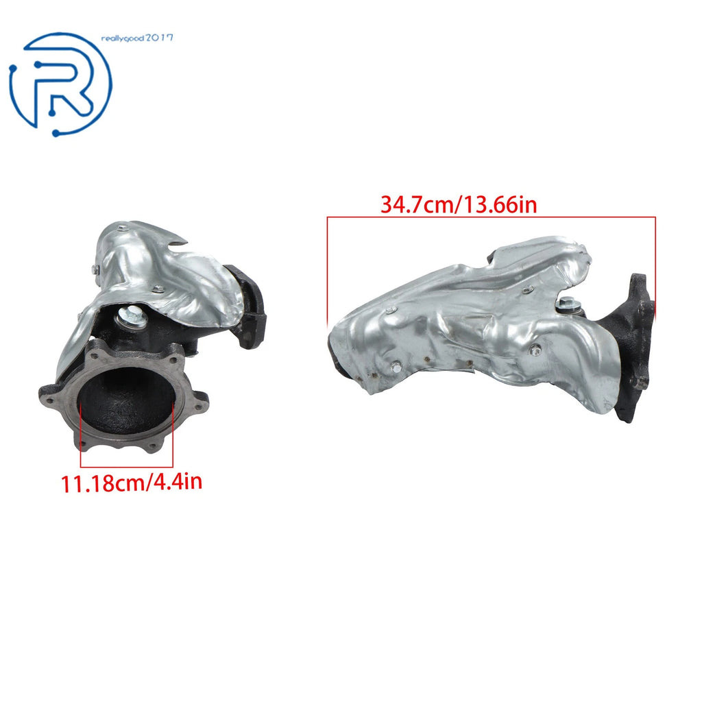 Driver Side Exhaust Manifold for Infiniti QX4 (2001–2004) Nissan Pathfinder 3.5L