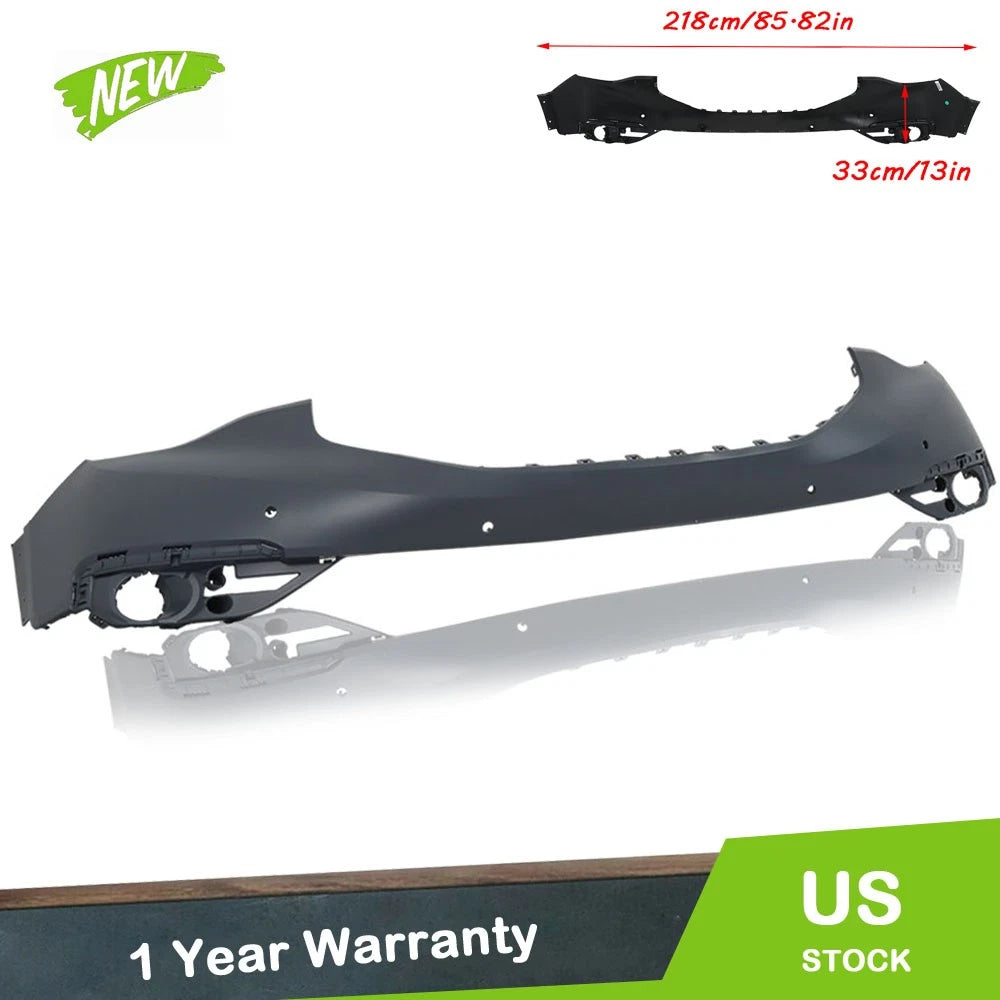 Front Upper Bumper Cover for GMC Acadia (2017–2019) Unpainted