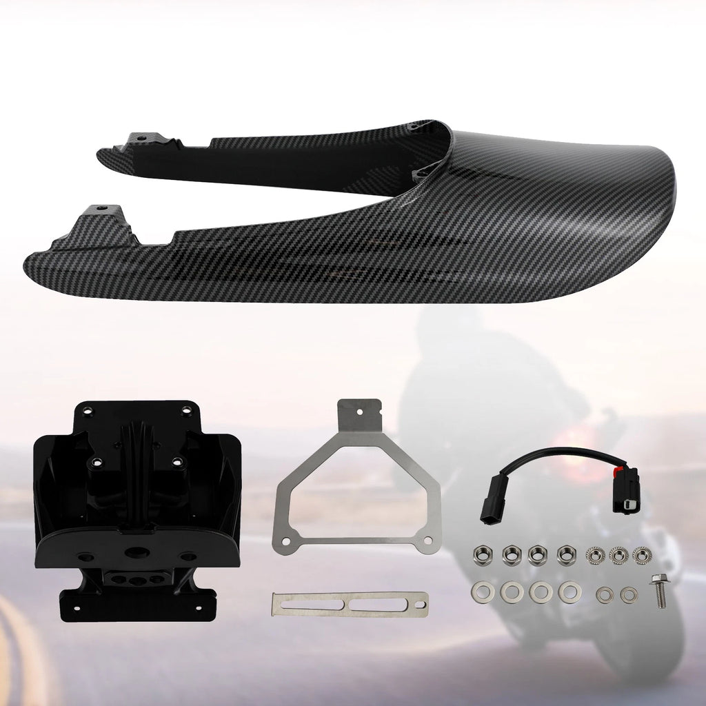Tail Cowl Fairing + License Plate Bracket for Kawasaki Z900RS (2018–2022)