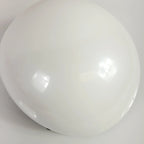 Bare Bones DOT Motorcycle Helmet for Universal Fit (2XL) Pearl White Low Profile
