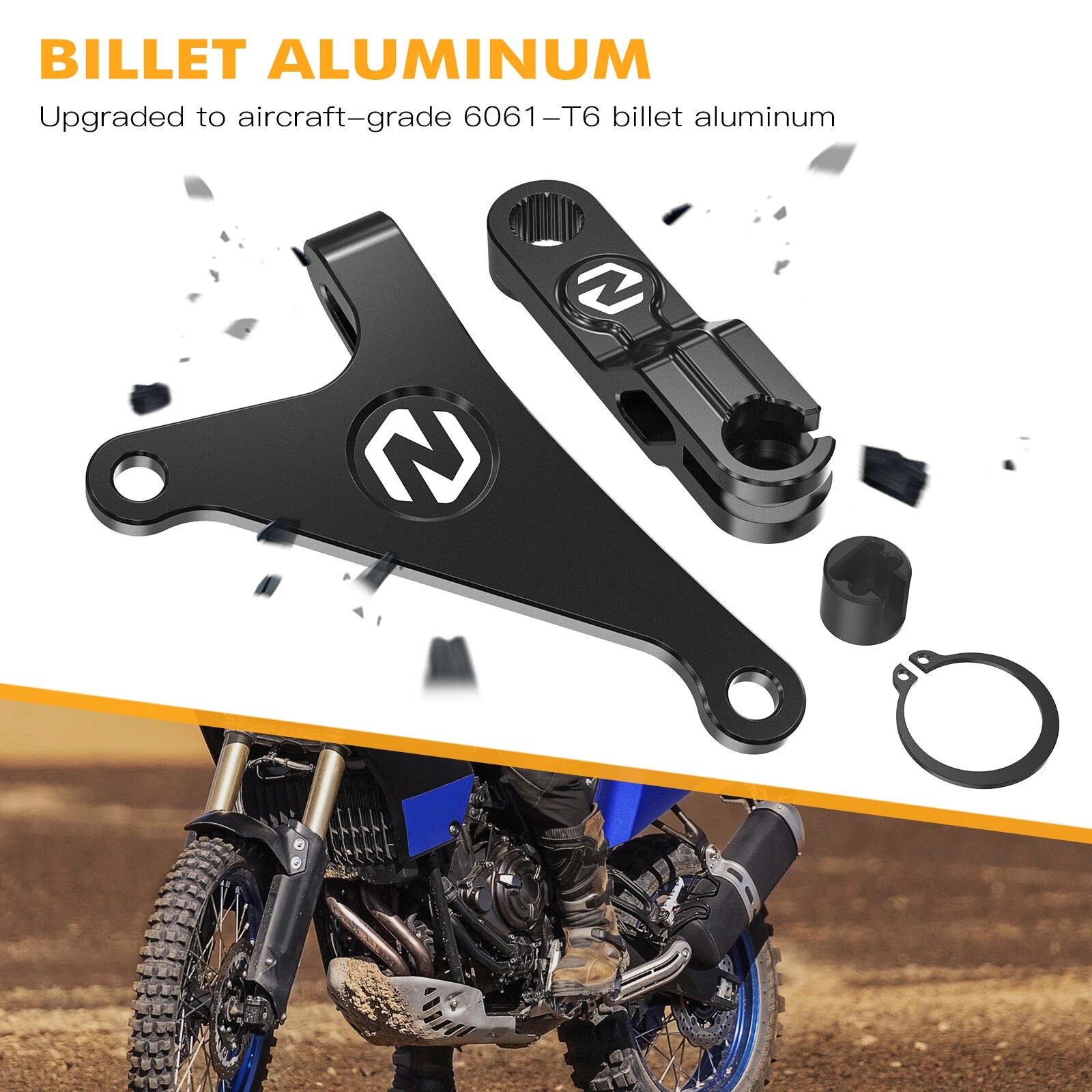 One Finger Clutch Arm Lever & Bracket for Yamaha XSR700 (2018–2023)