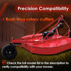 2X Tail Wheel Fork for Bush Hog Rotary Cutter (1-1/4" Yoke, 3/4" Axle)