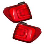 Set of 2 Tail Light Assemblies for GMC Acadia (2017-2019) Chrome