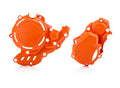 Acerbis X Power Kit Orange Skid Plate & Guard for KTM 250/350 EXC-F (2017–2022)