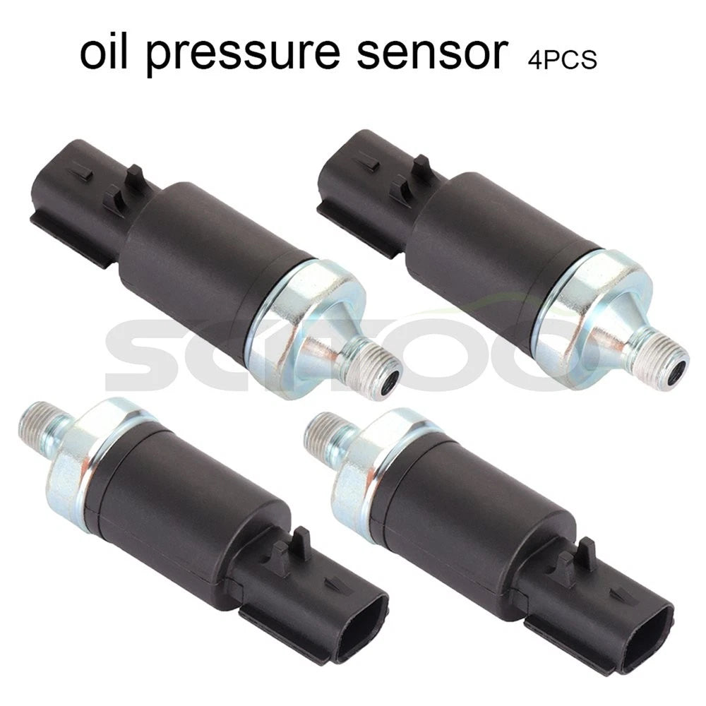 Set of 4 Oil Pressure Sensors for Dodge Ram 1500 (2003) 36192 8199 C1837 PS358