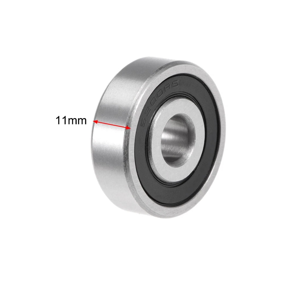 Set of 2 6300-2RS Ball Bearings for Various Models (10x35x11mm)