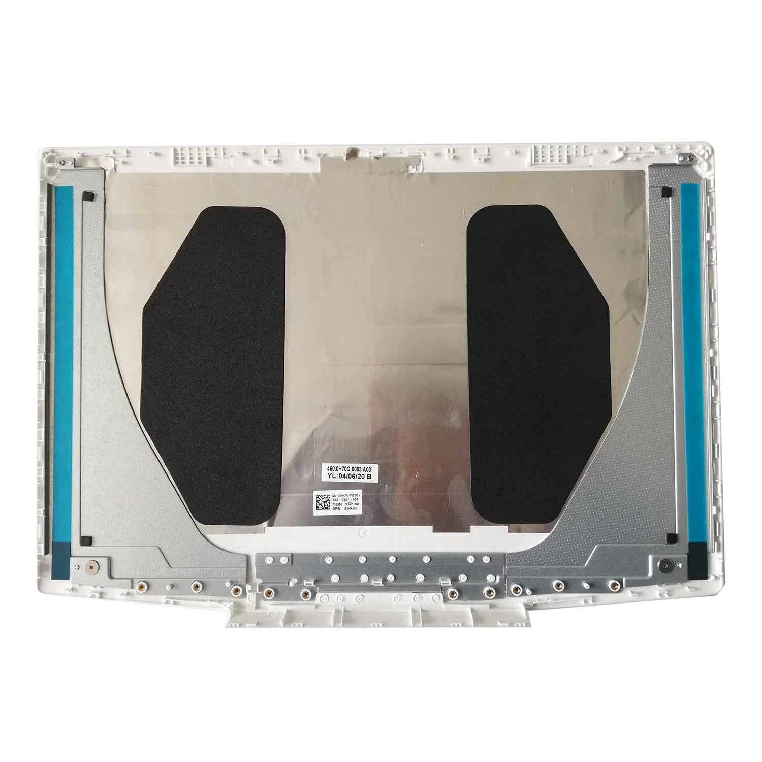 LCD Back Cover for Dell G3 15 3590 (2019–2019) 03HKFN Bezel Hinges Screws