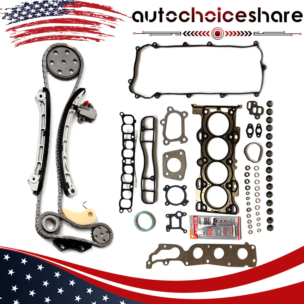 Timing Chain Kit and Head Gasket Set for Mazda 3 CX-7 (2007–2013)