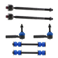 Set of 4 Mevotech Supreme Tie Rod Ends Sway Bar Link Kit for Suburban