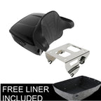 Trunk Pad for Harley Touring (2014–2023) - Solo Mount Rack, Black