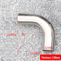 Tight Radius Elbows for Multipurpose Use - Silver Stainless Steel 304