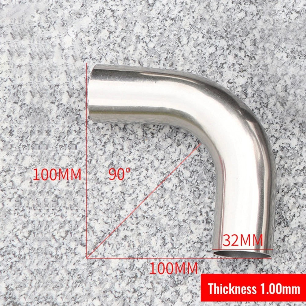 Tight Radius Elbows for Multipurpose Use - Silver Stainless Steel 304