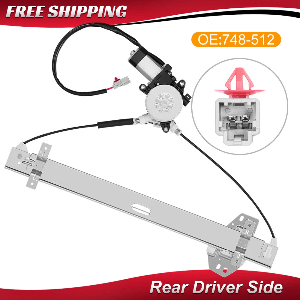 Front Right Power Window Regulator with Motor for Dodge Durango (2000–2003)