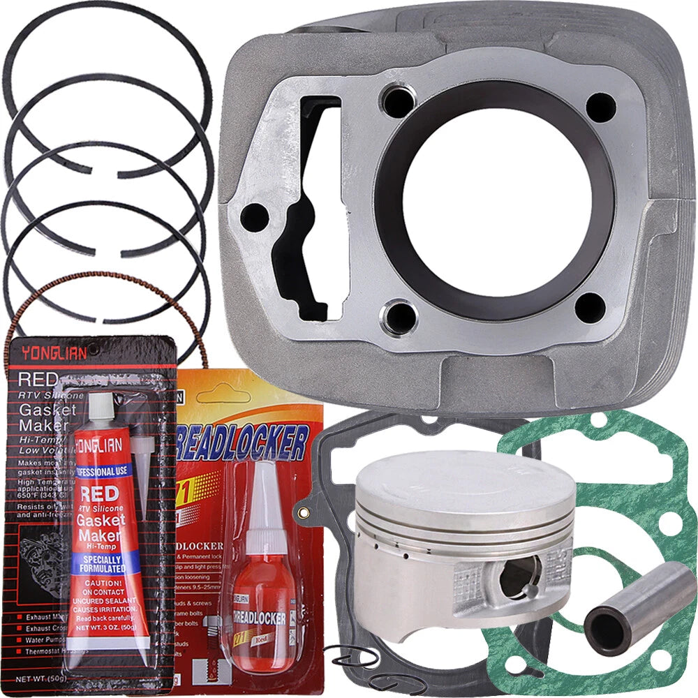 Cylinder Piston Gasket Top End Kit for Honda CRF230F (2003–2019) SL230 (1997–2008)